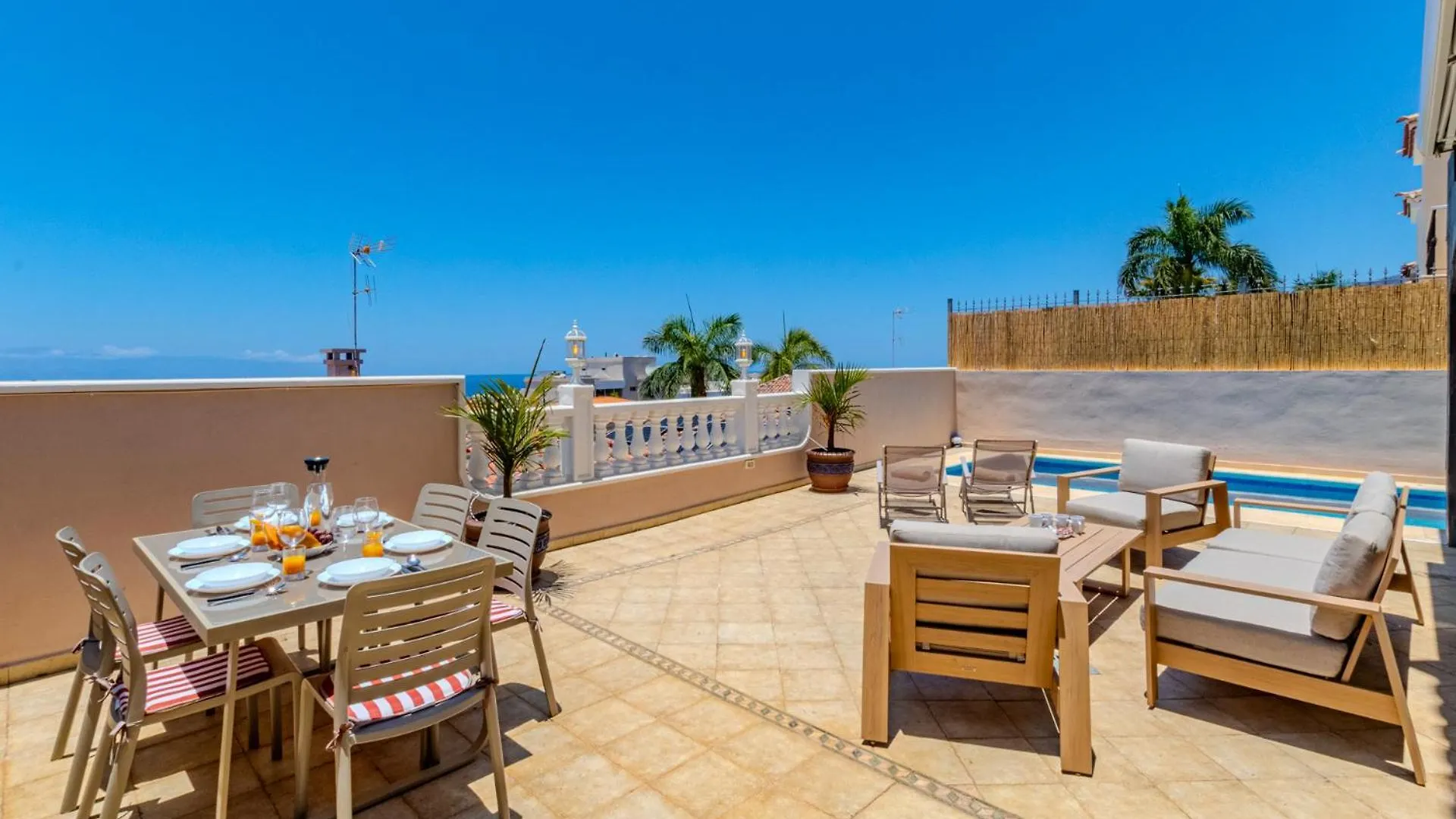 Villa Mirador Del Atlantico With Heated Pool Puerto de Santiago