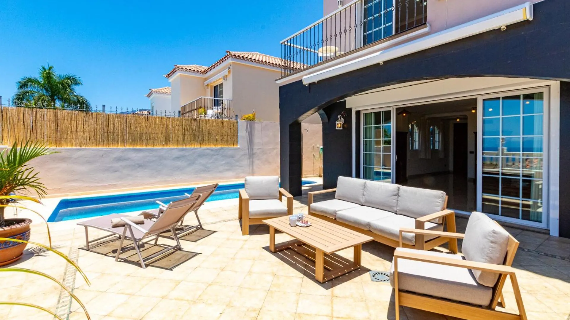 Villa Mirador Del Atlantico With Heated Pool Puerto de Santiago